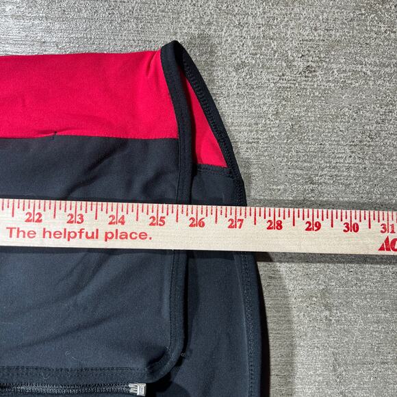 Nike Dri-Fit Track Jacket Black Red Full Zip Running Jacket Small - Picture 7 of 7